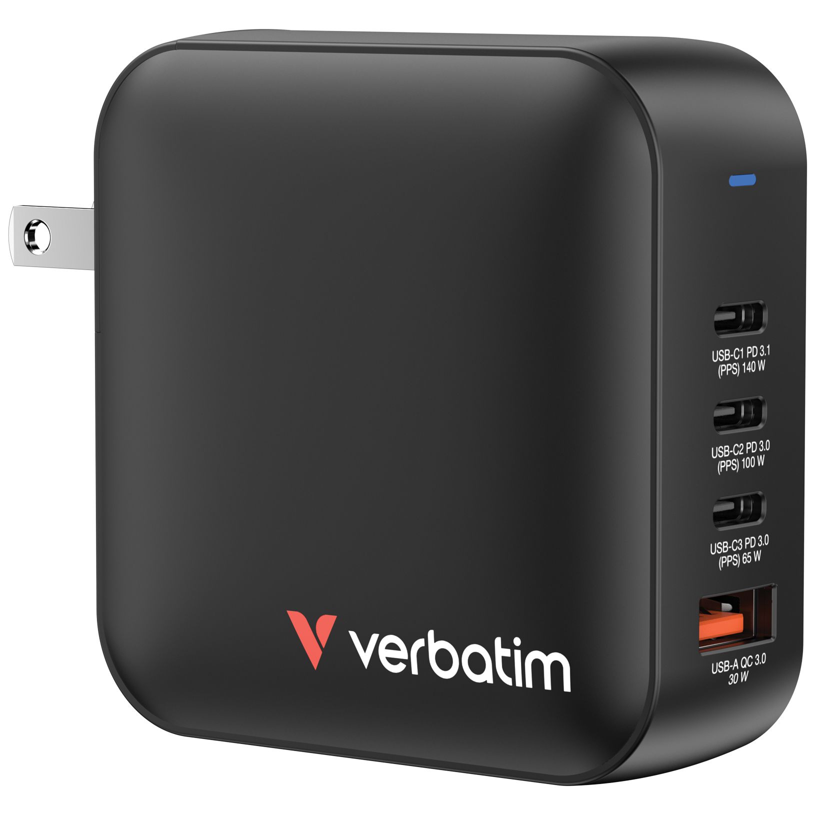 Verbatim Mini GaN 4 Port Charger 165W