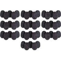 Rycote Lav Foam Black - 10x 5er Pack