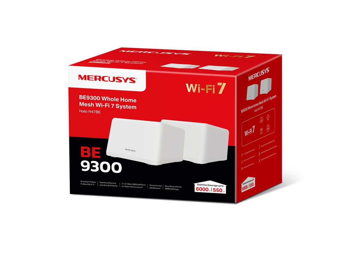 Mercusys BE9300 Mesh Wi-Fi 7 System