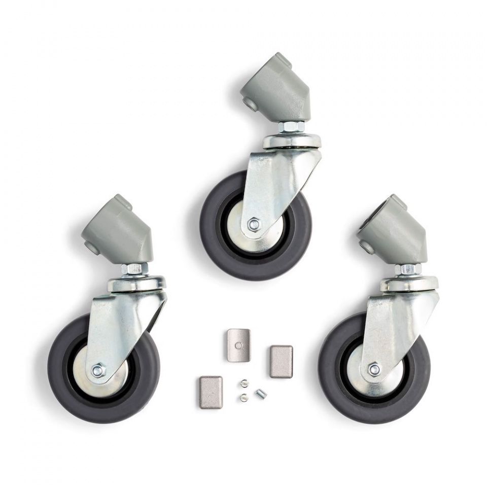 Manfrotto Wheel Set of 3 80mm w/o Brakes