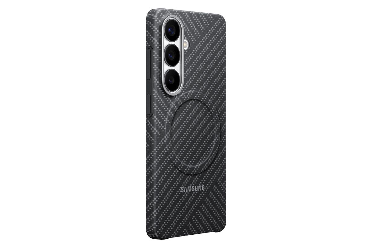 Samsung S26 Carbon Magnet Case Gray