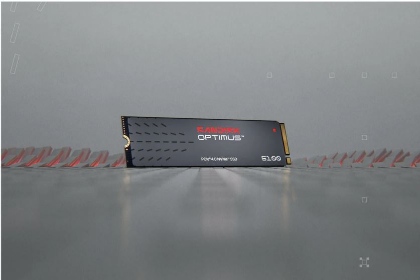 SANDISK Optimus 5100 NVMe SSD 4TB
