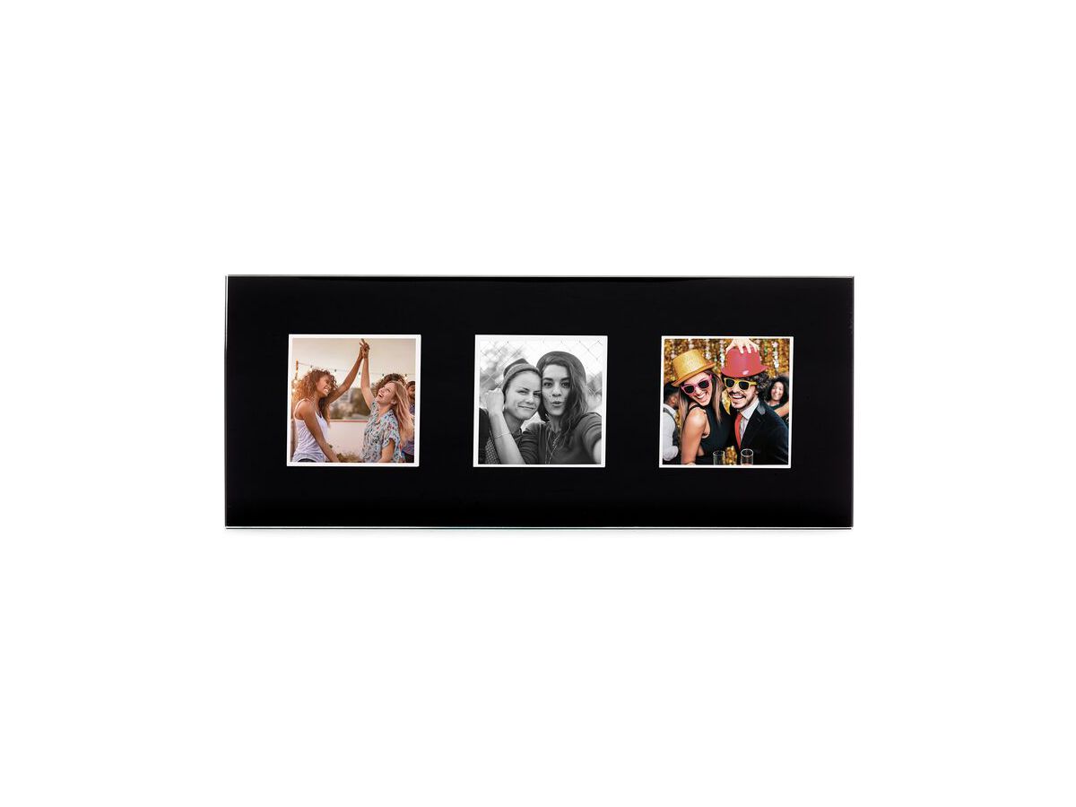 Instax Triple Square Glass Frame