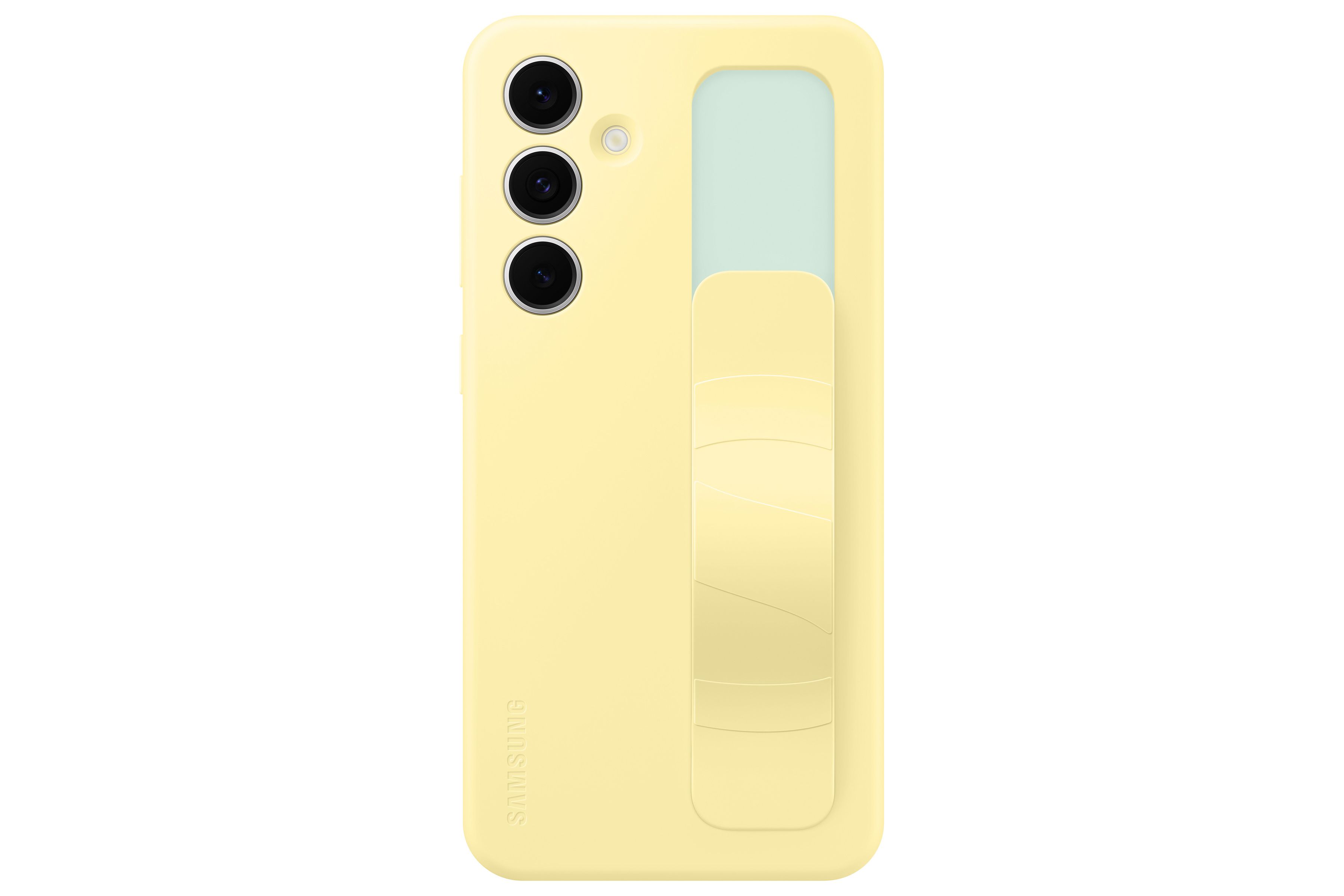 Samsung S24 FE Standing Grip Case Yellow