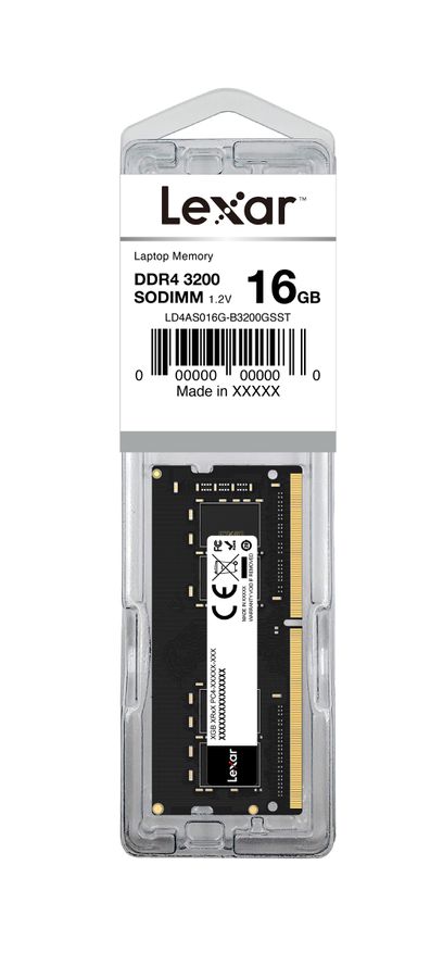 Lexar DDR4 3200 MHz So-DIMM 1x 16GB