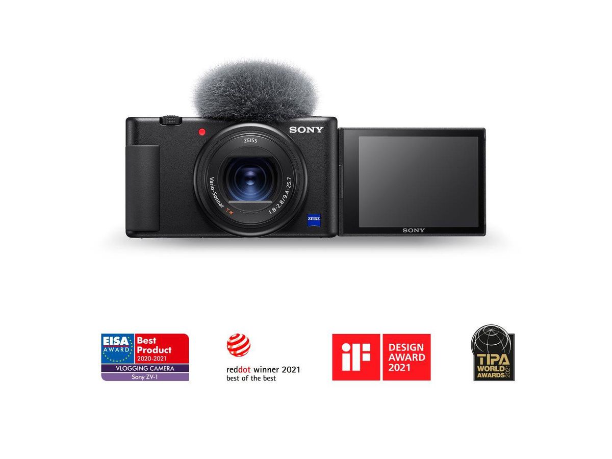 Sony Vlog Camera ZV1A black 4K
