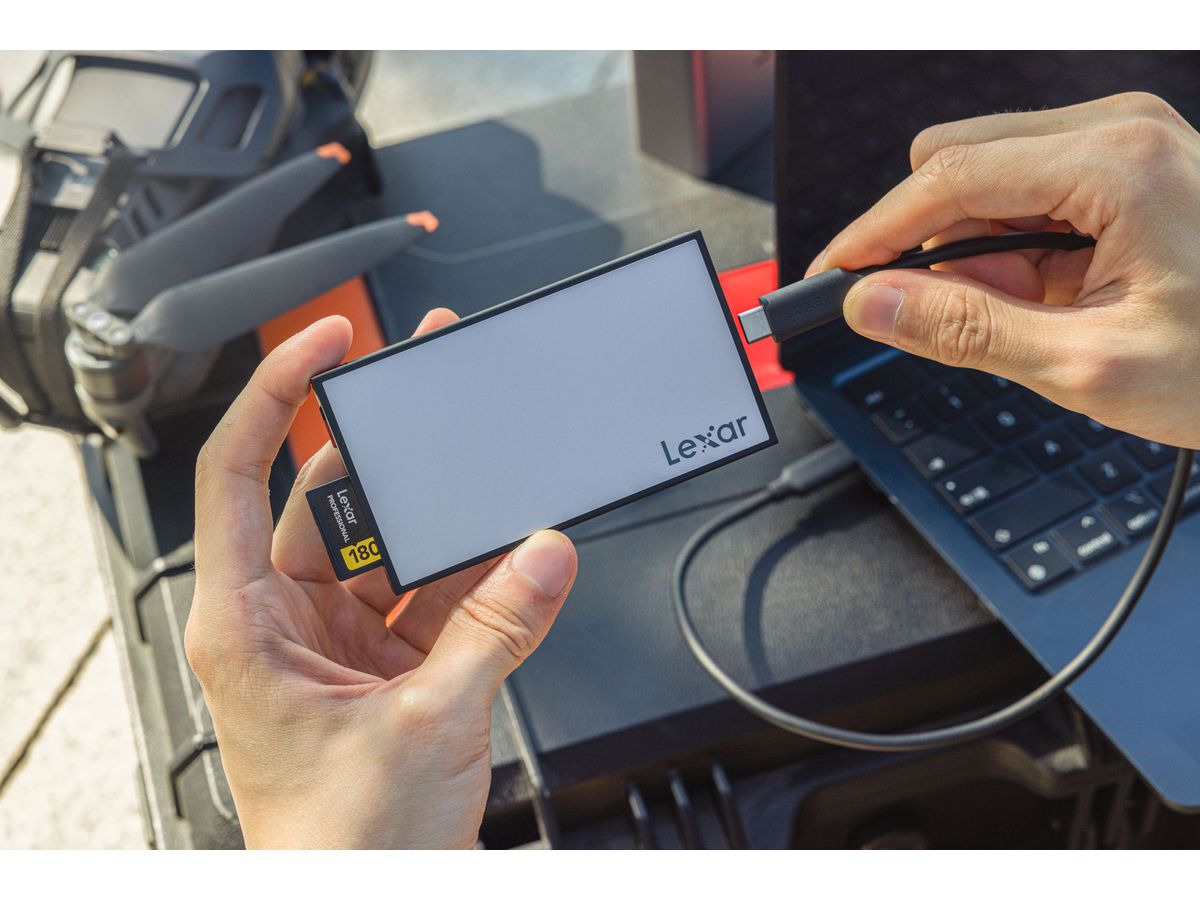 Lexar PRO Workflow SD/microSD Reader
