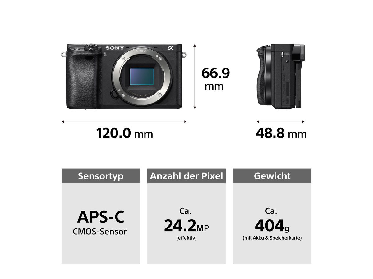 Sony Alpha 6300 Set 18-135mm F3.5-5.6