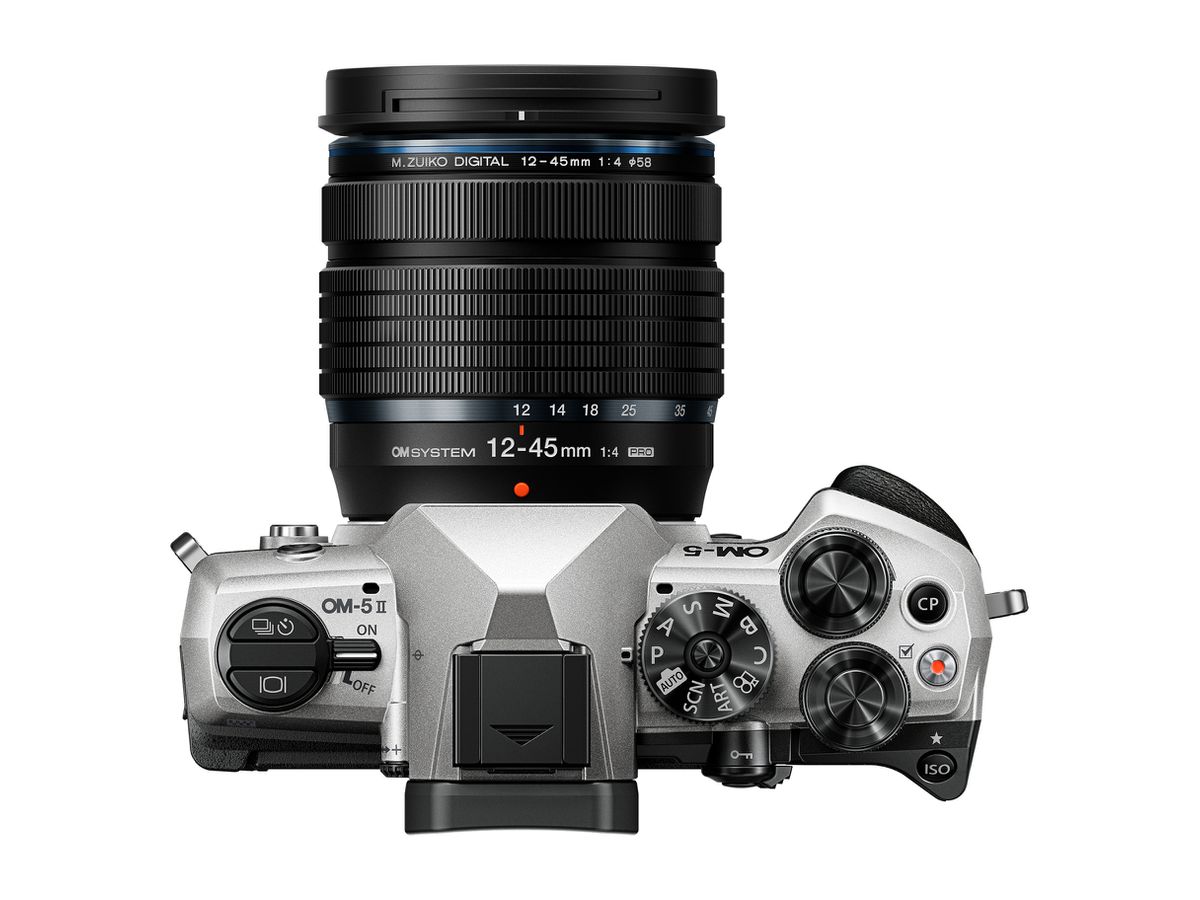 OM System OM-5 Mark II silver 12-45mm