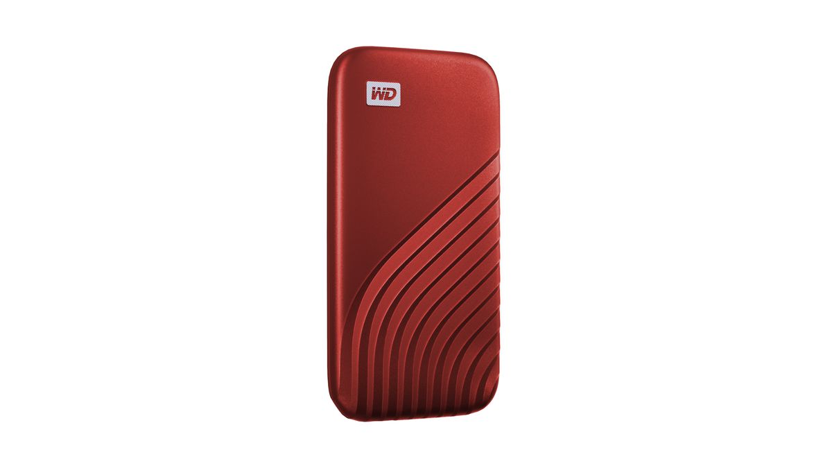 WD My Passport SSD 2TB red