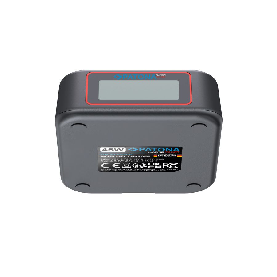 Patona 4-Port Fast Charger Nikon EN-EL15