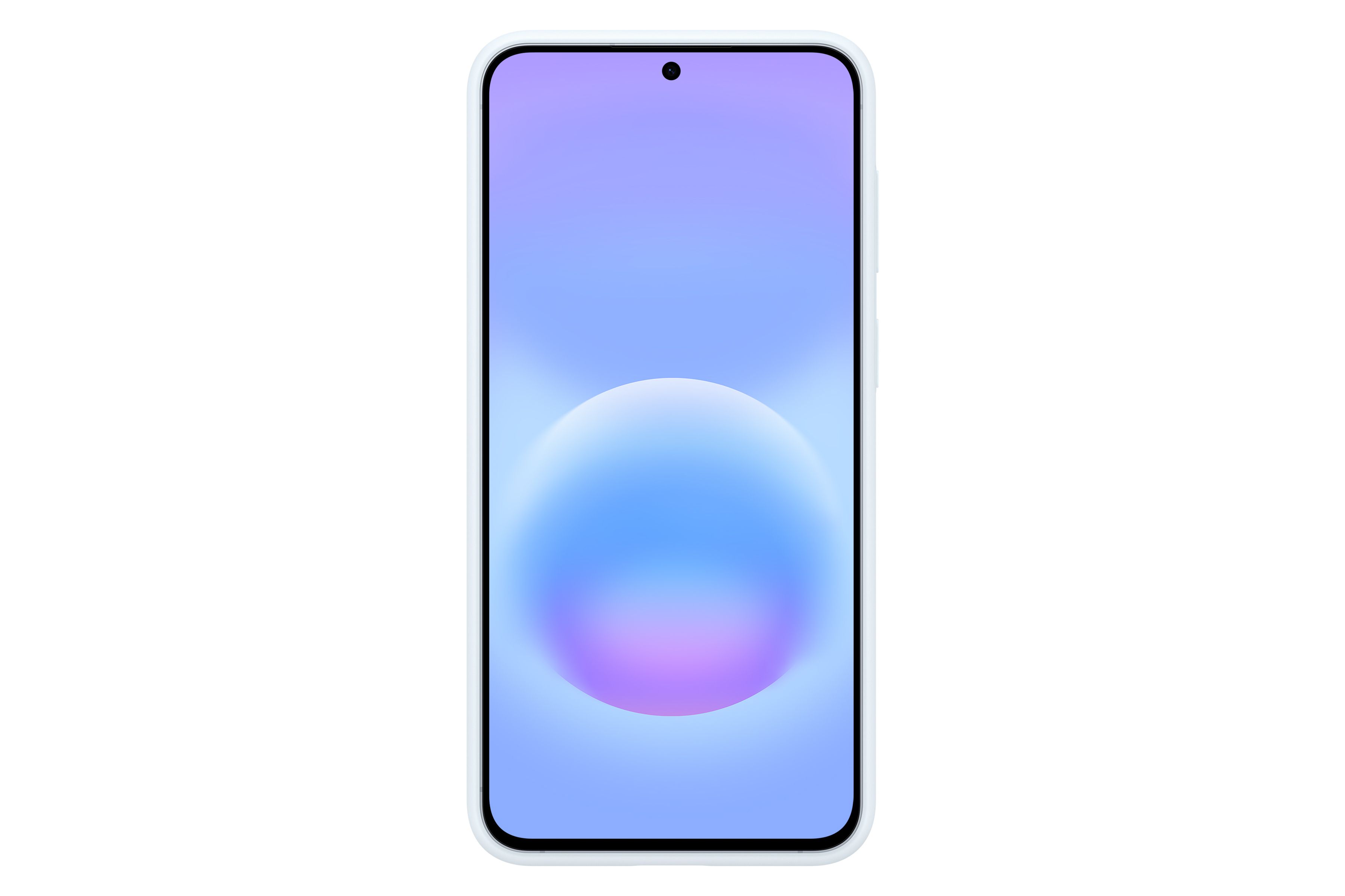 Samsung A57 Silicone Case Light Blue