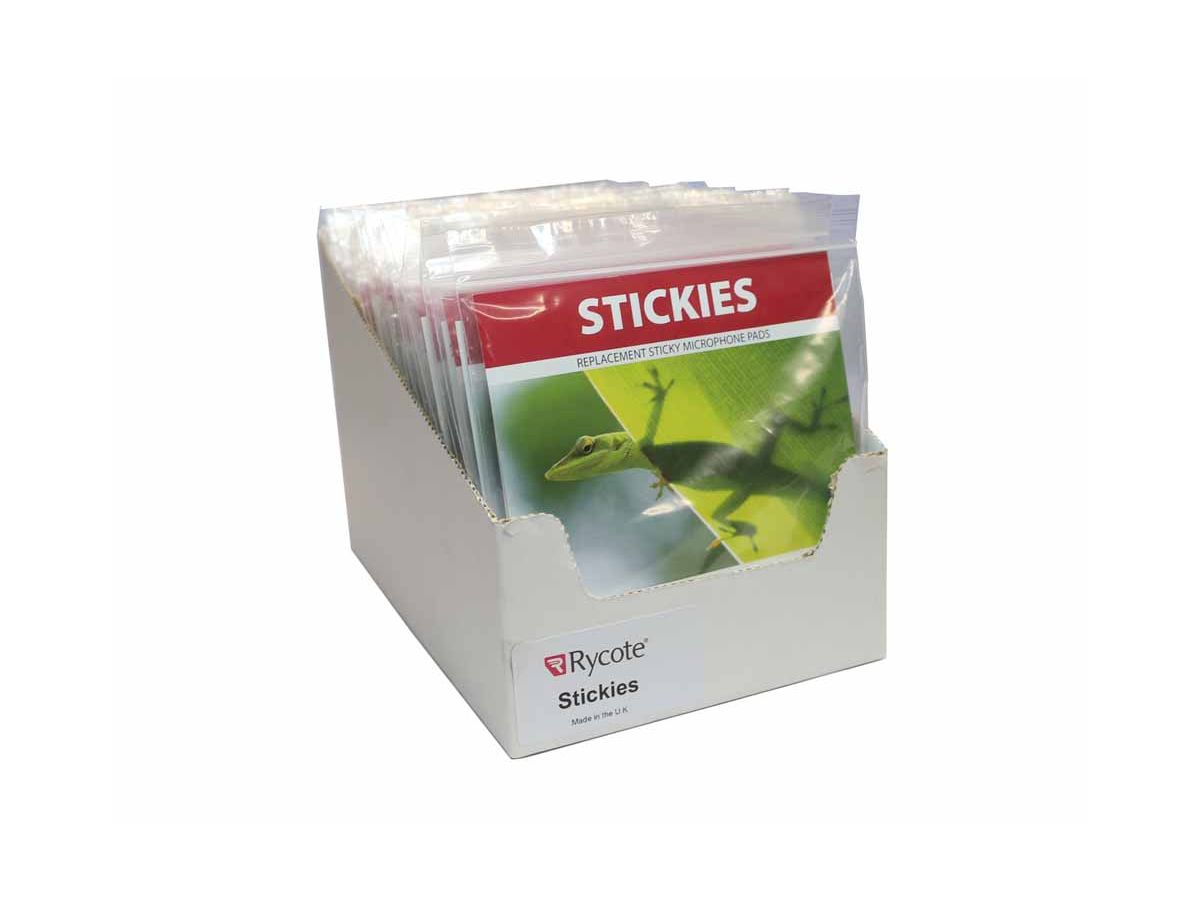 Rycote 25 Pack Stickies RPM - 30 uses