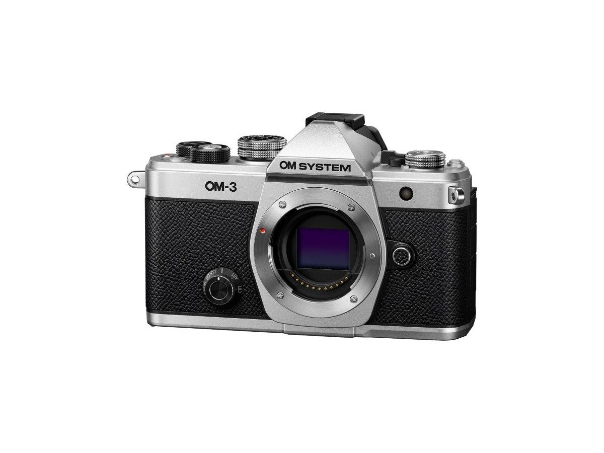 OM System OM-3 body silver