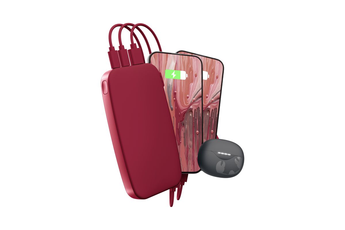 Fresh 'n Rebel Powerbank 18000 mAh Red