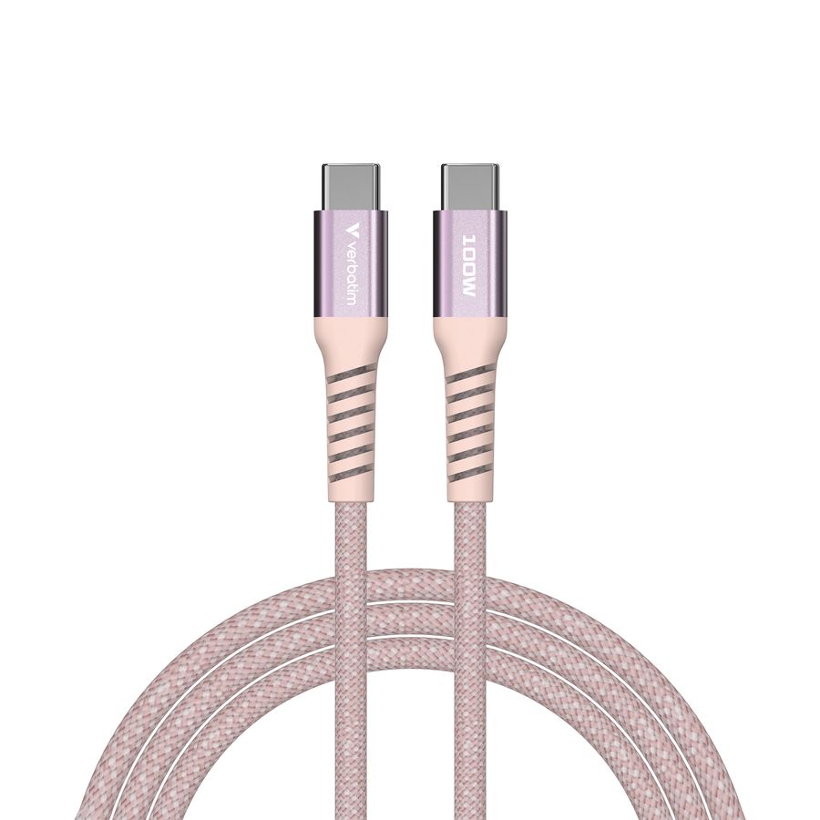 Verbatim Magnetic Cable USB-C 100W Pink