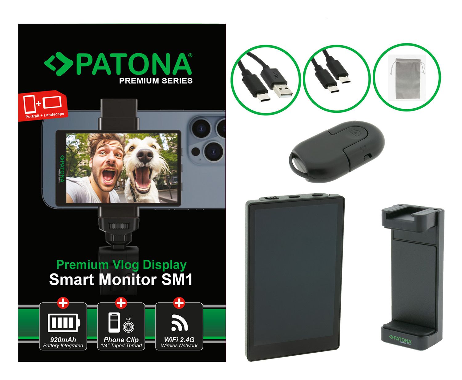 Patona Vlog Display Smart Monitor SM1
