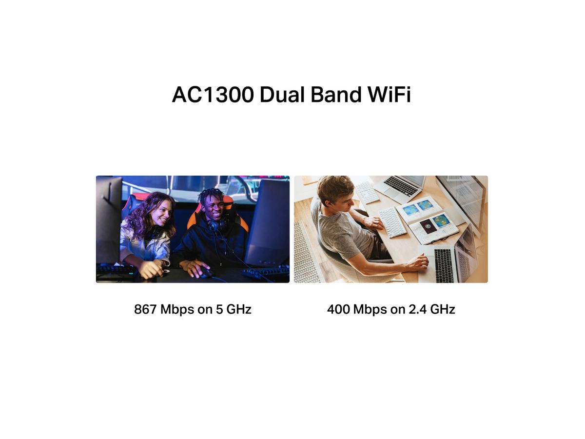 Mercusys AC1300 High Gain Wi-Fi Adapter