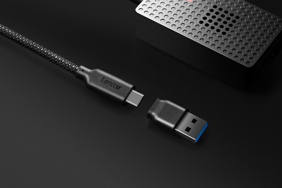 Lexar microSD Express USB-C Reader