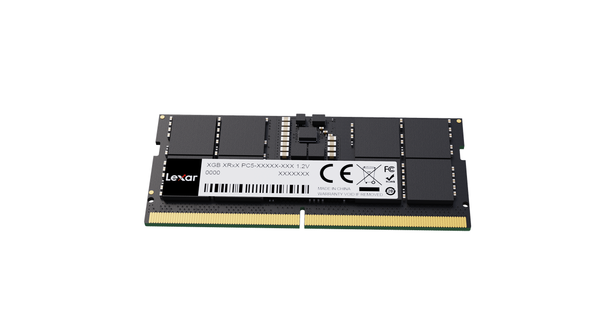 Lexar DDR5 4800 MHz So-DIMM 1x 16GB