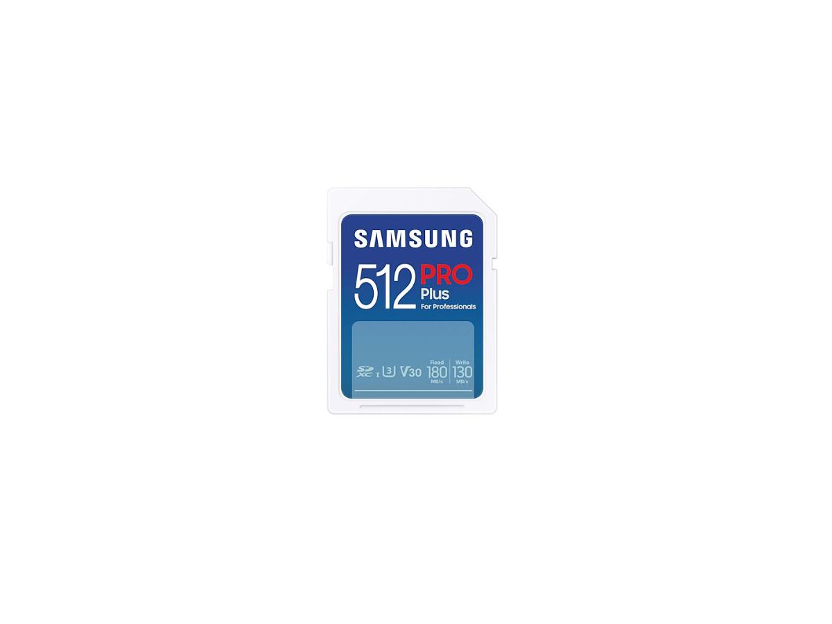 Samsung Pro+ SDXC 512GB 180MB/s V30