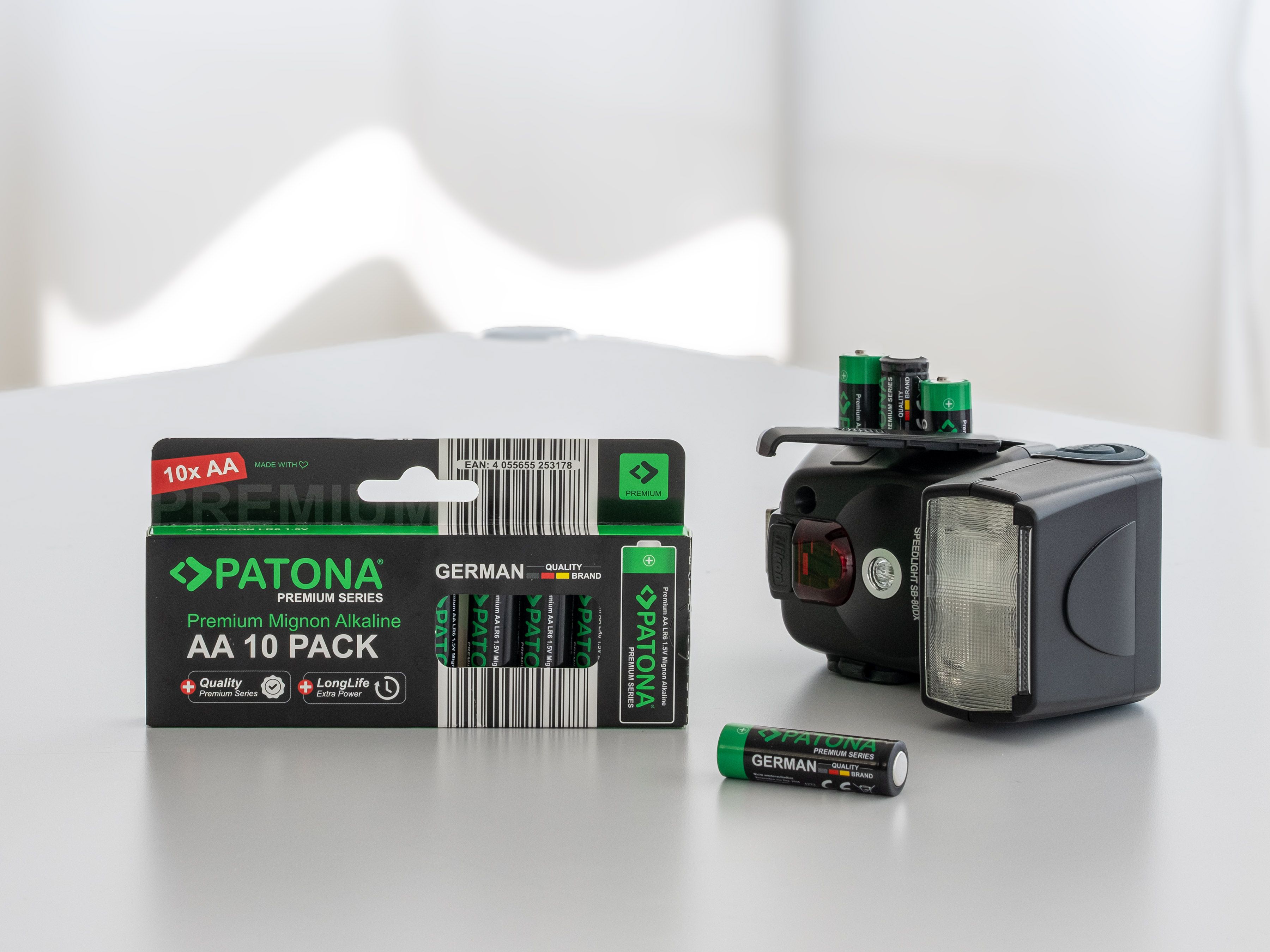Patona 10 pièces AA pile alcaline
