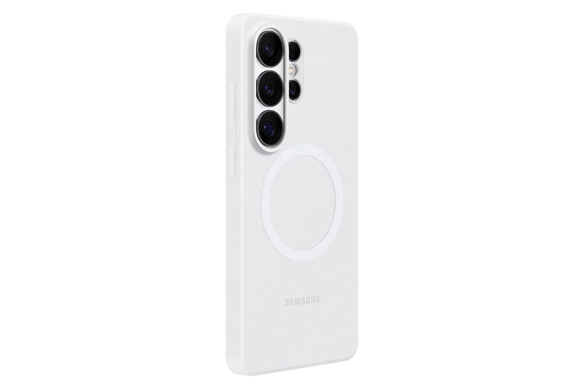 Samsung S26 Ultra Silicone Magnet White
