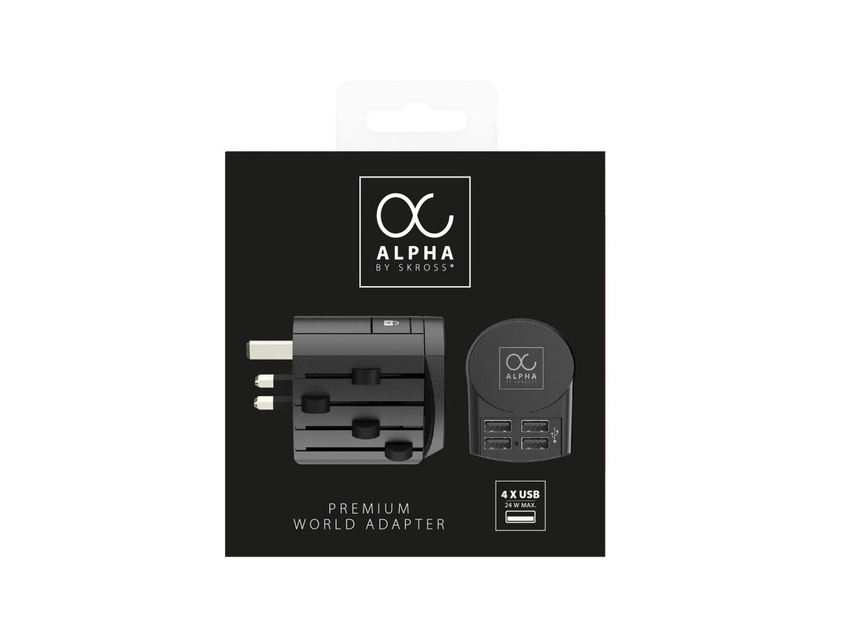 Skross Alpha World mit Europe Charger 4A