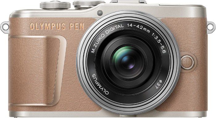 Olympus E-PL10 Pancake Zoom Kit brn/slv