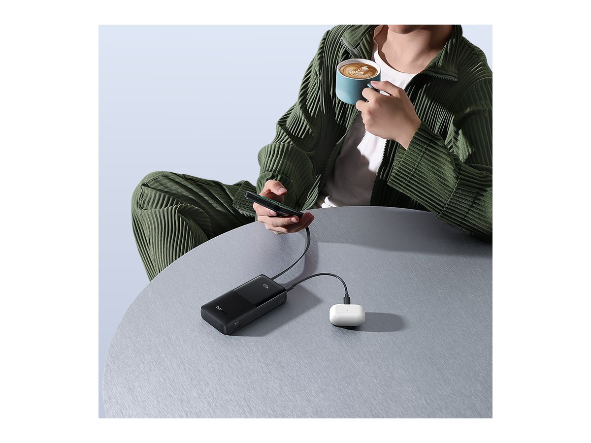 Baseus Bipow 2 Powerbank 20000 mAh Black