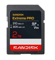 SANDISK Extreme PRO 310MB/s SDXC 2TB