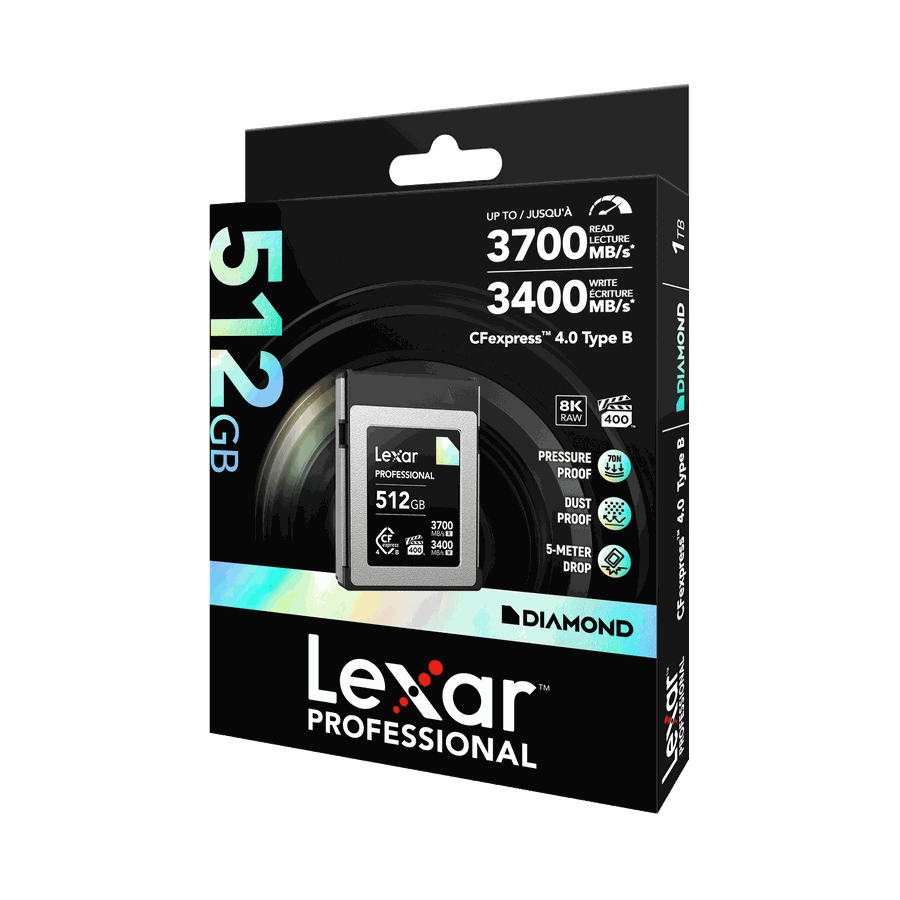 Lexar CFexpress 4.0 Typ B 512GB Diamond