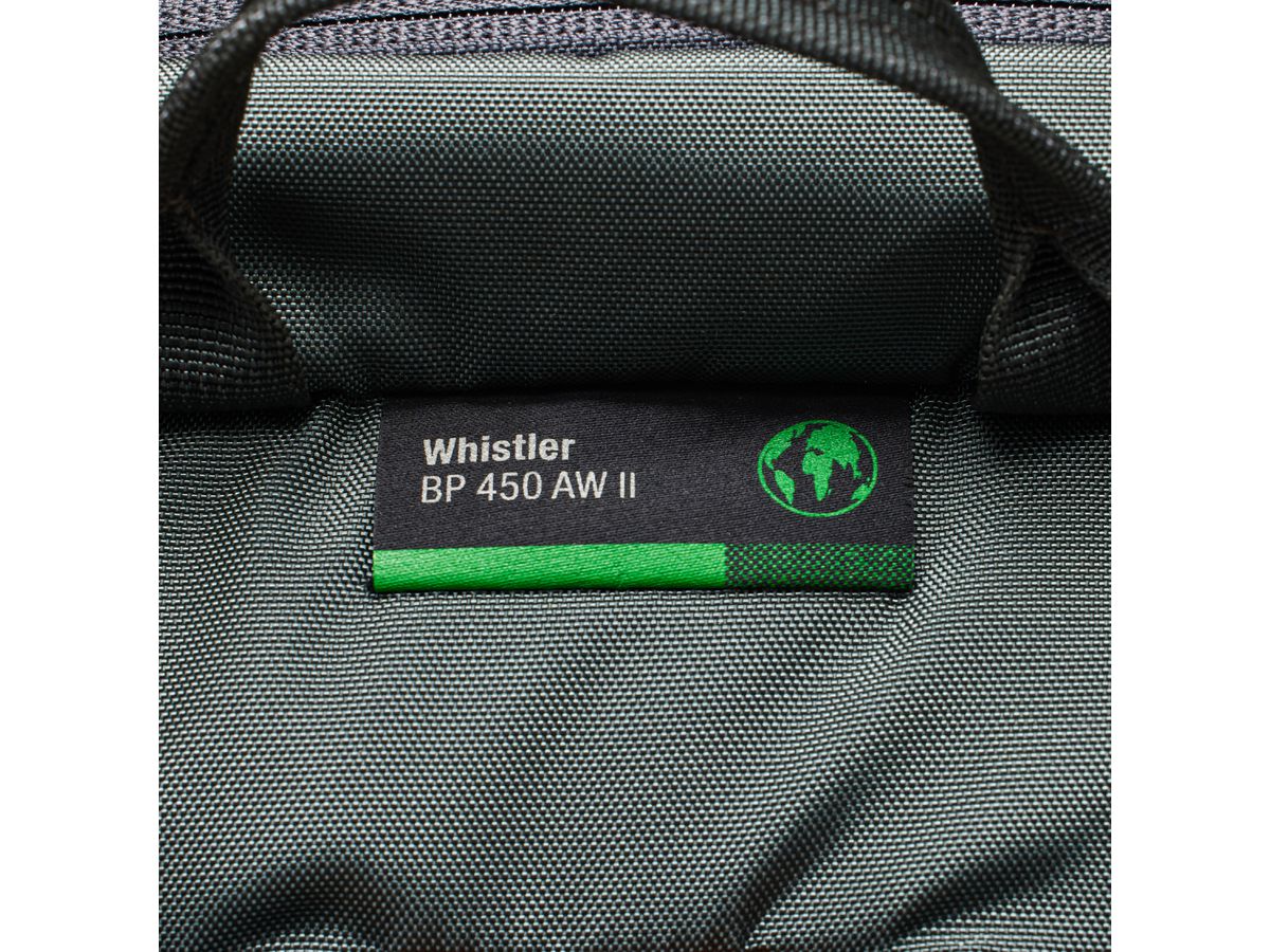 Lowepro Whistler BP 450 AW II Green Line
