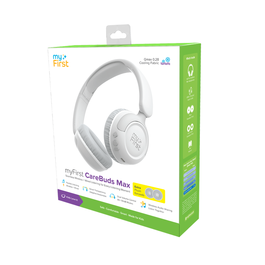 myFirst CareBuds Max Mist White