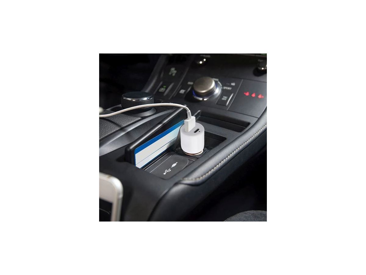 Skross Dual Car Charger 65W PD + Cable