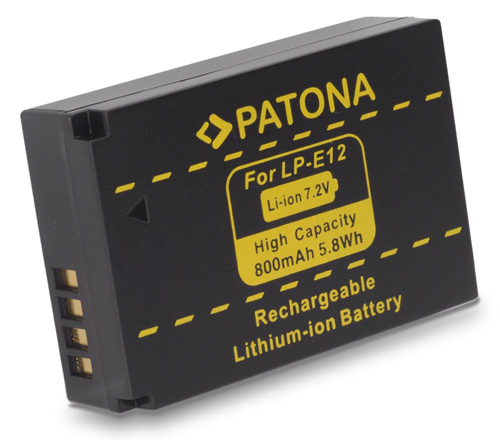 Patona Batterie Canon LP-E12