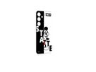 Samsung S24 Mickey Card Black White