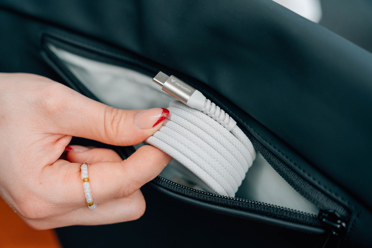 Verbatim Magnetic Cable USB-C 100W Grey