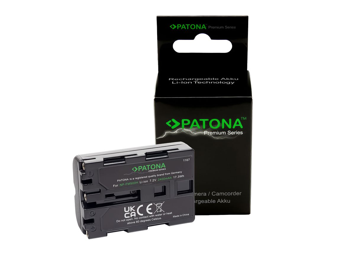 Patona Premium Akku Sony NP-FM500H