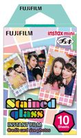 Fujifilm Instax Mini 10 Blatt Stained Gl