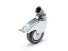 Manfrotto Wheel Set 100mm/22mm w/Brakes