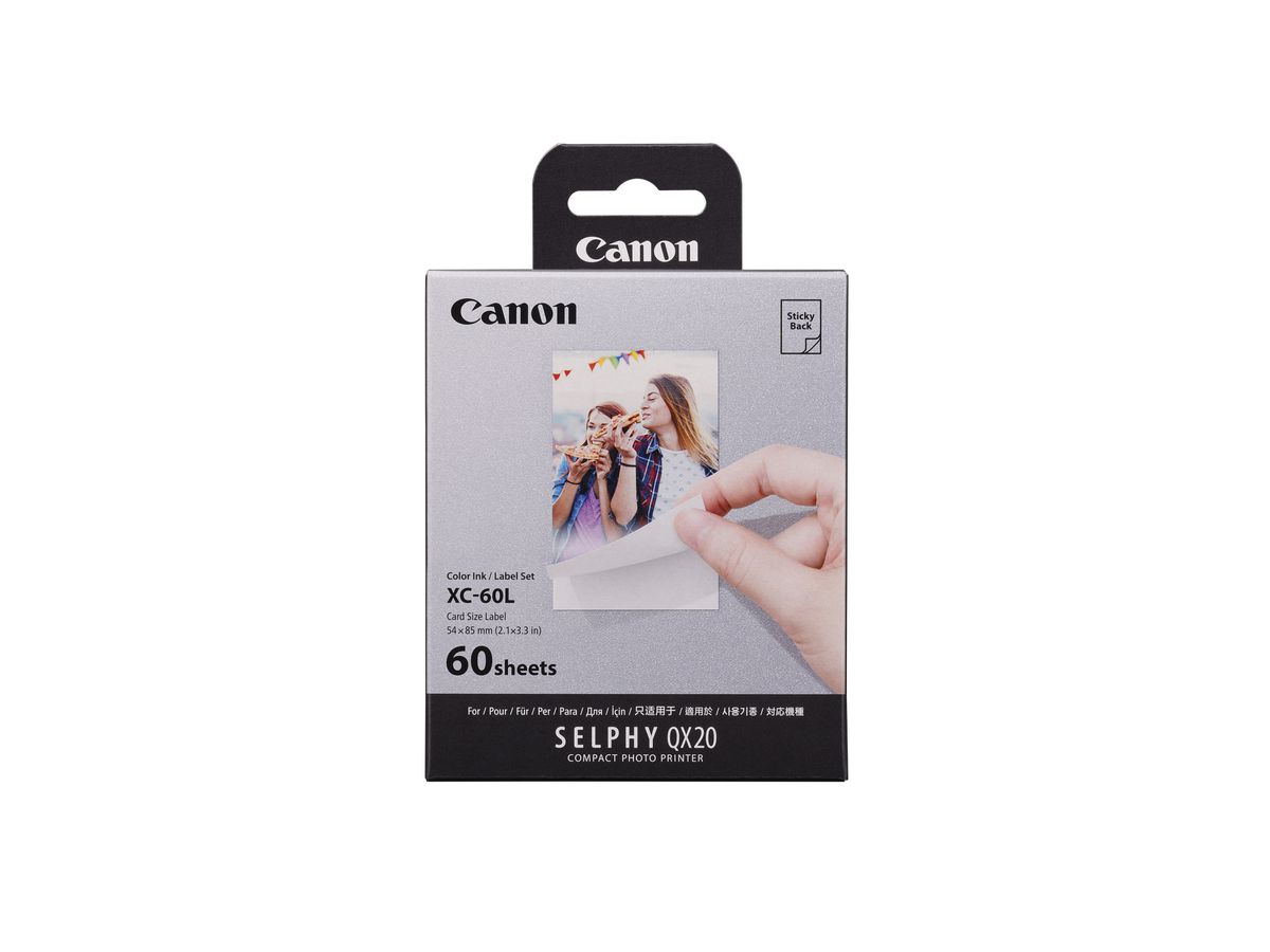 Canon XC-60L Print Kit 60 sheets 54x85mm