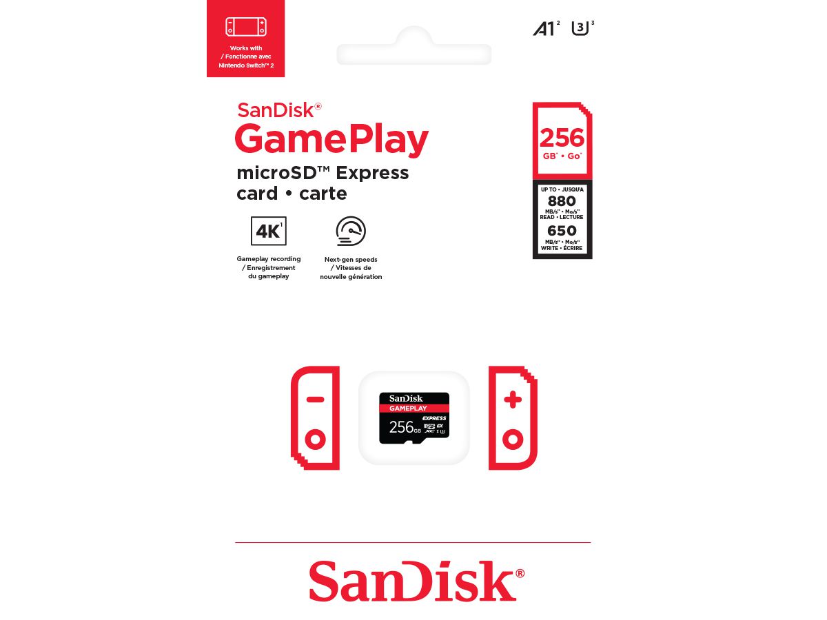 SanDisk Express GamePlay microSDXC 256GB
