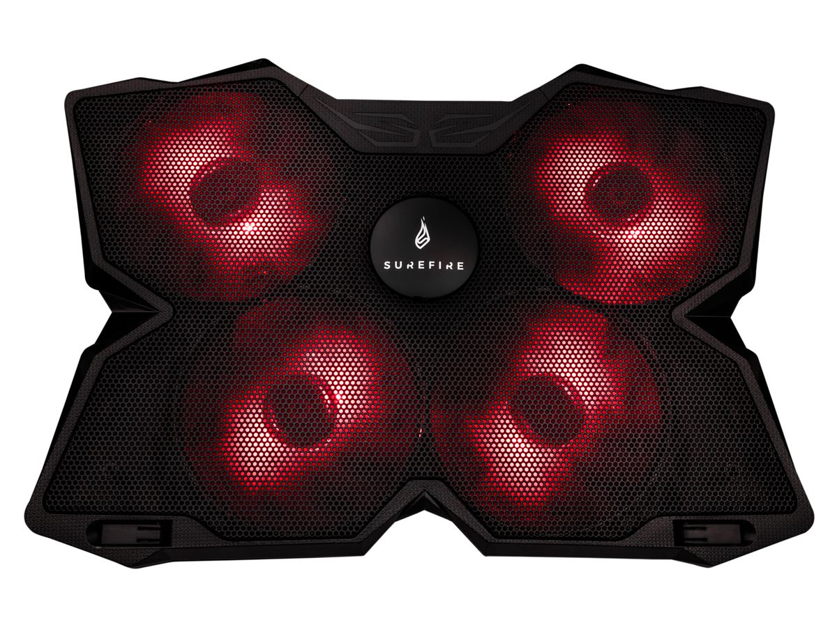 SureFire Gaming Cooling Pad Bora Red