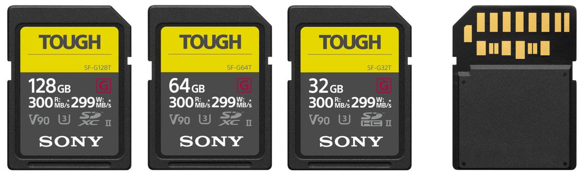 Sony SF-G Tough SDXC UHS-II 128GB 300MBs