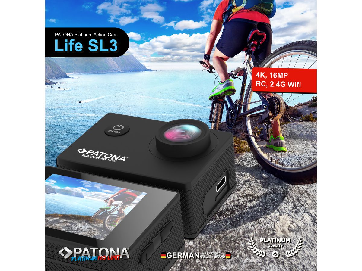 Patona Platinum Action Cam Life SL3 4K