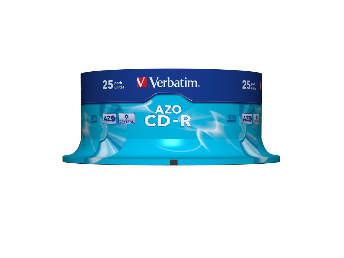 Verbatim CD-R Spindle 700MB 52x 25 Pack