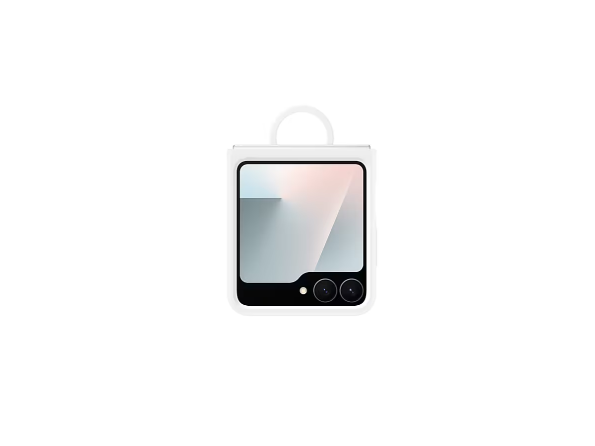 Samsung Flip 7 FE Silicone Case White