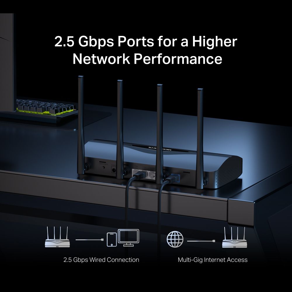 Mercusys BE3600 Dual-Band Wi-Fi 7 Router