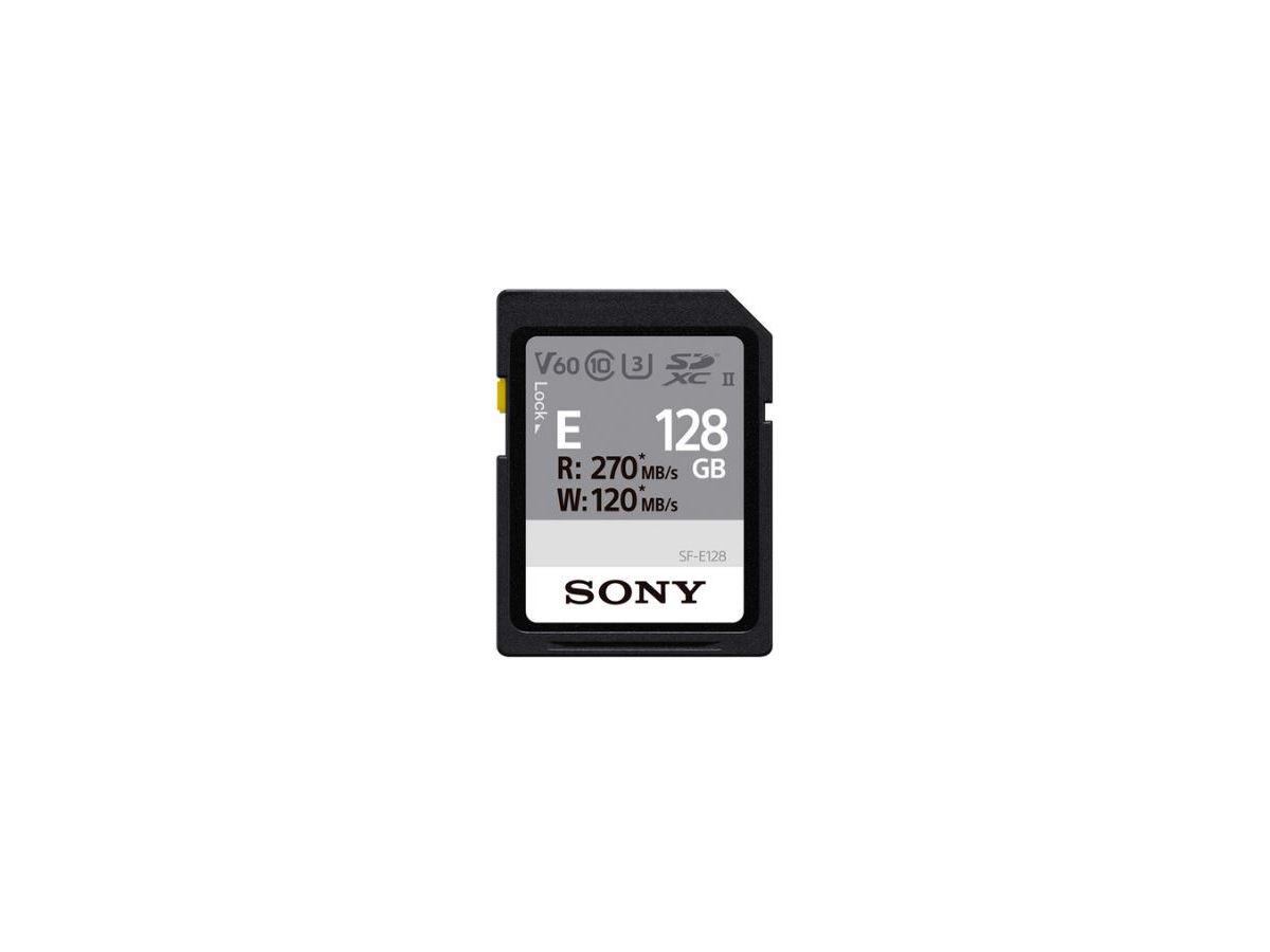 Sony SF-E SDXC 128GB UHS-II 270MBs